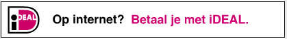 Betaal uw bestelling met iDEAL!