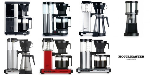 Het volledige Technivorm Moccamaster assortiment verkrijgbaar bij Koffiewarenhuis.nl!