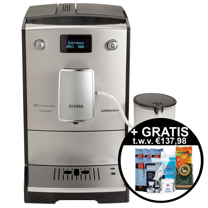 Nieuw, de Nivona Cafe Romatica 757 en 767. Nu ter introductie met compleet aktiepakket!