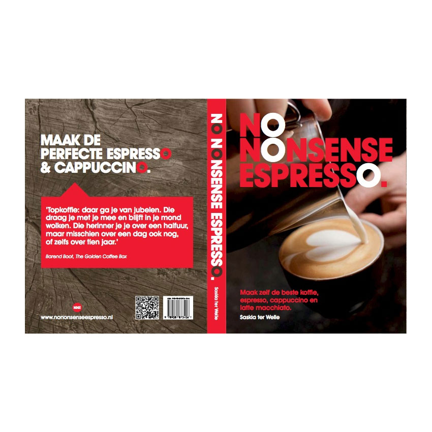 Nieuw, het NoNonsenseEspresso boek voor de perfecte espresso of cappuccino thuis!