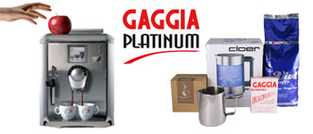 Nieuw bij Koffiewarenhuis.nl, de Gaggia Platinum modellen