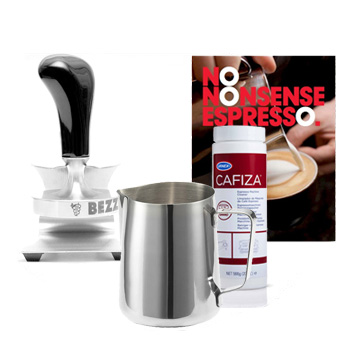 Nu baristaset twv. €106,48 bij aankoop van een Bezzera uit de BZ-lijn!