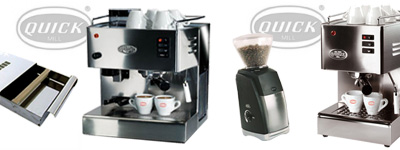 Nu bij Koffiewarenhuis.nl, prachtige cadeaus bij aankoop van een Quickmill machine!
