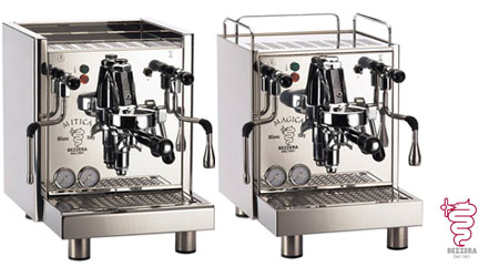Nu leverbaar bij Koffiewarenhuis.nl, de Bezzera Magica en Mitica!