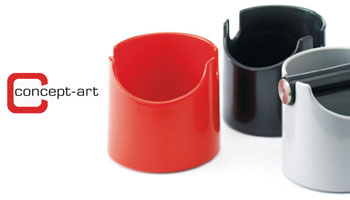 Nu leverbaar bij Koffiewarenhuis.nl, de nieuwe fraaie Basic lijn uitklopbakken van Concept-Art!