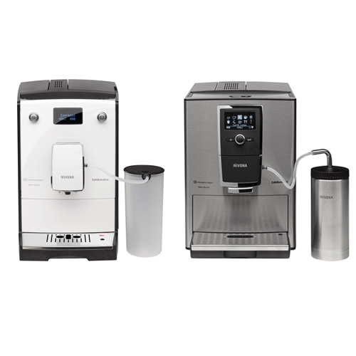 Nu uit voorraad leverbaar bij Koffiewarenhuis.nl, de nieuwe Nivona Cafe Romatica 760 en 877.