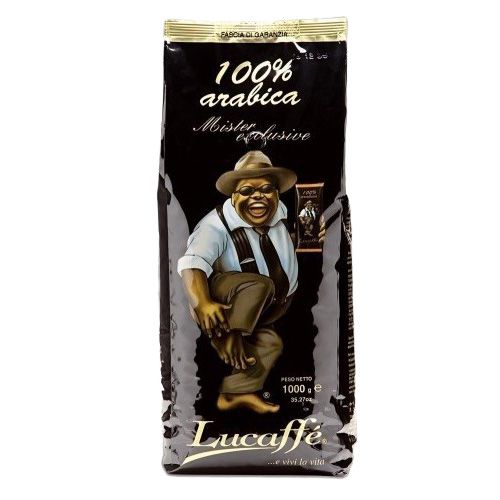 Lucaffe zwart Bonen 1kg