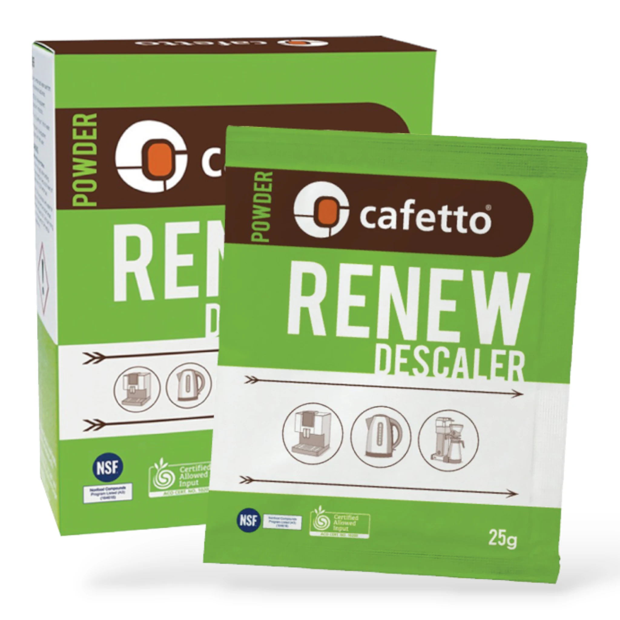 Cafetto Renew Ontkalker 6x25 gram