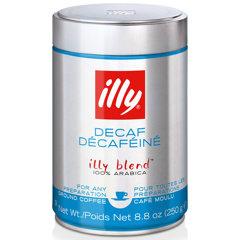 Illy Cafeïnevrij Gemalen 250 gram