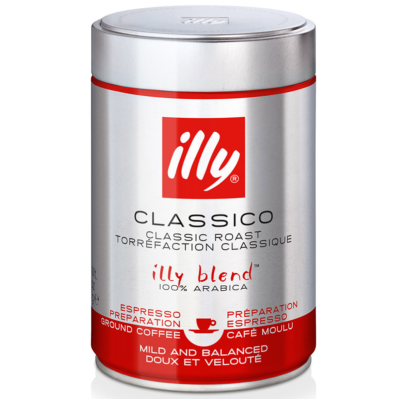 Illy Classico Gemalen 250 gram