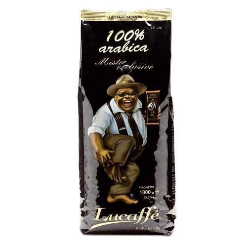 Lucaffe zwart Bonen 1kg