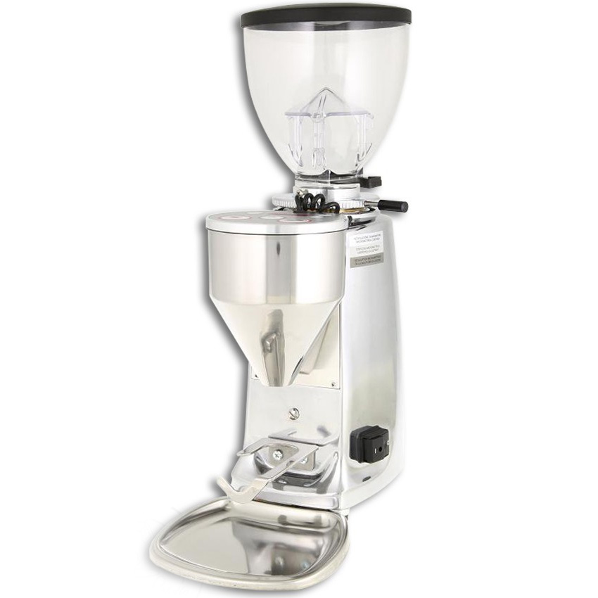 Mazzer Mini Electronic A gepolijst aluminium