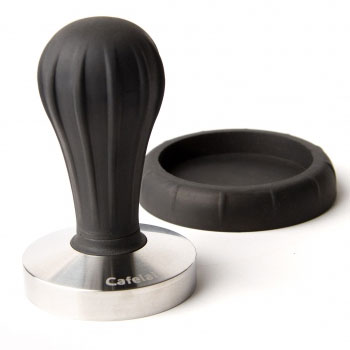 Cafelat Pillar Vlak 58mm zwart