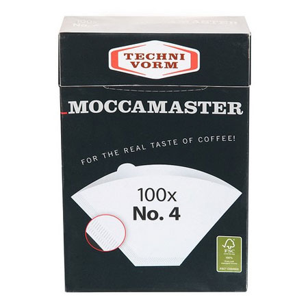 Moccamaster filterzakjes nr.4 100st.